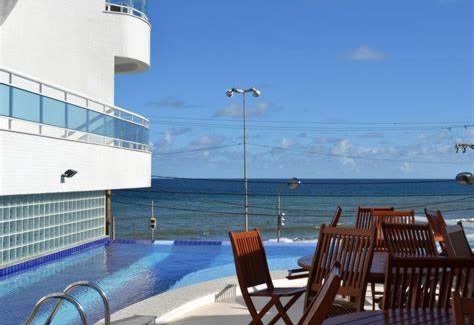 Rio Vermelho Apartment | Unforgettable Vista Top in Ondina with Oceanfront Spa