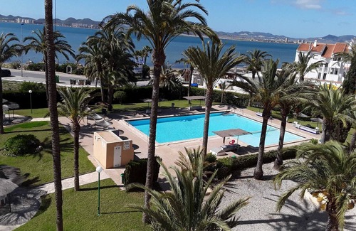 Diputacion de Rincon de San Gines Apartment | Top-Rated Vistas Playa Mar Menor: Pool & Spa Retreat
