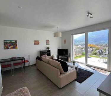 Saint-Leonard Apartment | Experience Au Cœur du Vignoble Valaisan: Rated 9.7/10