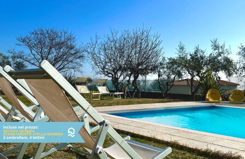 Sirolo Apartment | VIVA3 - Numana: Family-Friendly Villa with Pool Access