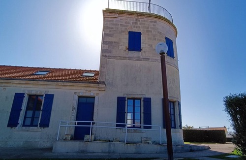 Les Sables d'Olonne Villa | Experience Ocean Views in a Historic Semaphore Hotel