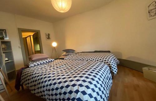 Porrentruy Apartment | Experience a Fairytale in a Medieval Round Tower Room