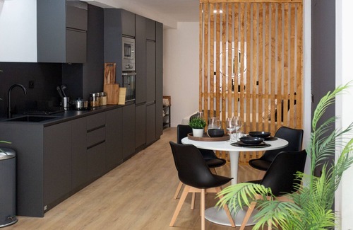 Camins al Grau Apartment | Modern Studio Apartment Steps from Marina Harbor
