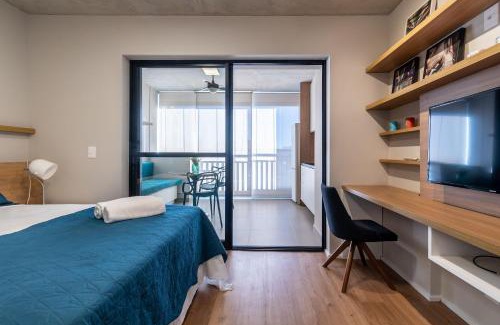 Bom Retiro Apartment | Inviting VO13 Apartment with Pool in Bom Retiro