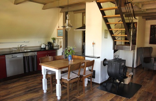 Vogelsang Apartment | "Vogelsang" holiday flat over two floors with fireplace and terrace