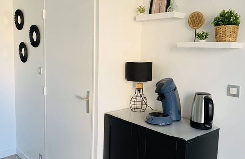 Plerin Apartment | Your Perfect Retreat in Downtown Plérin with Ocean Views