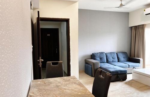 Vrindavan Apartment | Discover Heaven: Family-Friendly with Pool Access