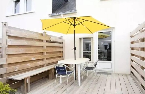 Larmor-Baden Apartment | Oceanfront Studio at VVF Residence Gulf of Morbihan