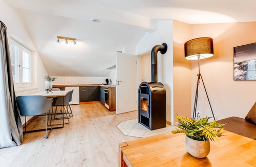 Unterjoch Apartment | Scenic VYLD Hotel: Eagle View with Fireplace & Spa