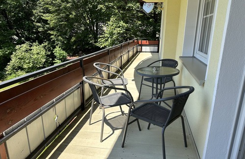 Unterjoch Apartment | VYLD: Hirschberg with Balcony & Pool Access for Relaxation