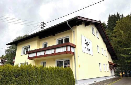 Unterjoch Apartment | VYLD: Hirschberg with Balcony & Pool Access for Relaxation