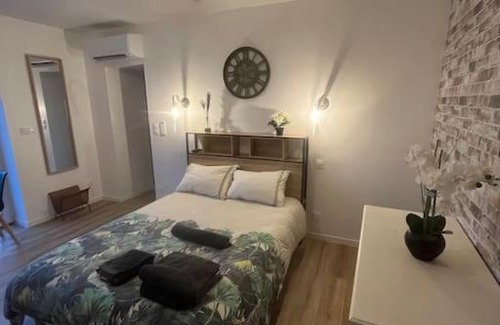 Chasse-sur-Rhone Apartment | Relaxing WAGNER’studio with Pet-Friendly Balnéo Terrace