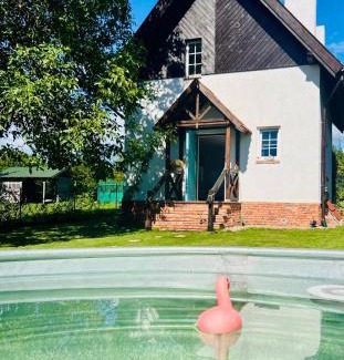 Mikolajki House | Oceanfront Retreat at Wakajki Near Mikołajki Center