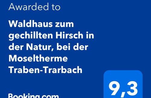 Traben-Trarbach Apartment | Relax at Waldhaus zum gechillten Hirsch Near Moseltherme