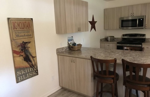Whitefish Apartment | Explore Nature from a Cozy Studio Near State Lands