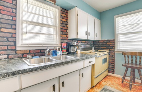 Alpena House | Walk to Beach: Lake-View Home in Alpena!