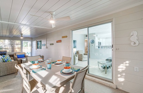 Englewood House | Beach Access Home in Manasota Key with Grill & Pet-Friendly