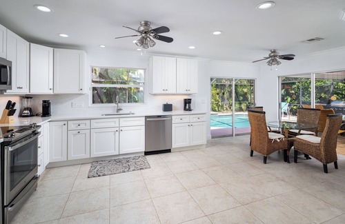 Park Shore House | Newly Remodeled Pool Home Steps from Beach & Dining