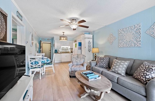North Forest Beach Condo | Prime Location Villa: Steps from Beach & Coligny!