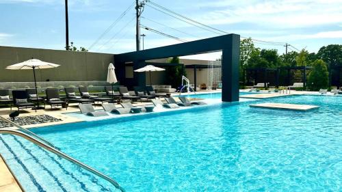 McNeil Apartment | Walk to Domain 2BR Gym&Pool