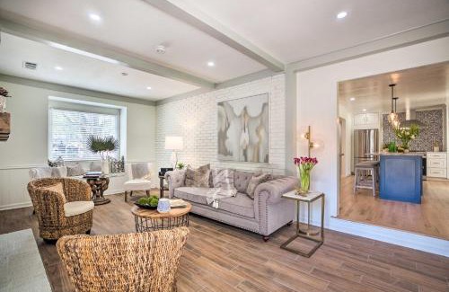 Alpharetta House | Inviting Alpharetta Home Steps from Downtown with Fire Pit