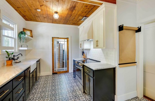 Tyler House | Exceptional Tyler Tudor Home with Reading Room & Deck