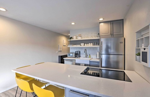 Frisco Apartment | Stylish Frisco Studio: Steps from Main Street & Family-Friendly