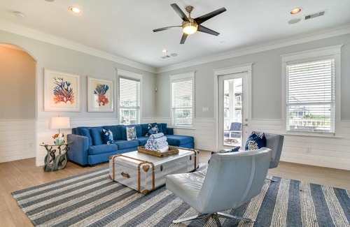 Beachside Village House | Seaside Getaway: Galveston Beach House with Ocean Views