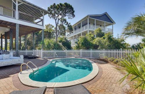 Cape San Blas House | Walk to Ocean Beach House with Pool in Port St Joe!