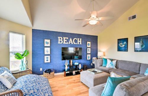 Galveston House | Inviting Galveston Home Steps from Sea Isle Beach