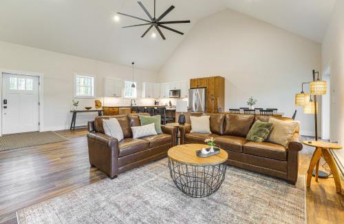 Sebago House | Walk to Sebago Town Beach Luxe Townhome with Grill