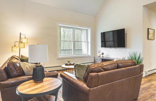 Sebago House | Walk to Sebago Town Beach Luxe Townhome with Grill