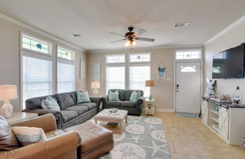 Port Bolivar House | Ideal Crystal Beach Home - Steps from the Shore!