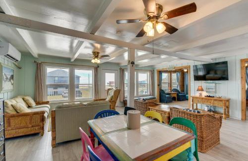 Surfside Beach House | Pet-Friendly Freeport Beach House Steps from the Shore