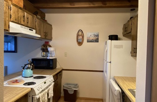 Angel Fire Condo | Steps from Ski Lifts! WiFi, Kitchen & Skylights Included