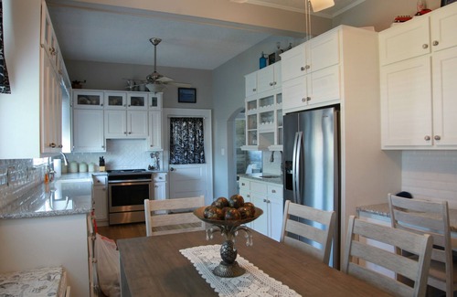 Mount Airy House | Family-Friendly Retreat Steps from Wally's Service Station