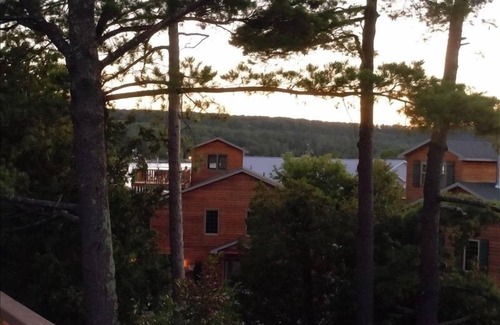 Ellison Bay House | Inviting Waterview Retreat in Door County with Pool & Spa