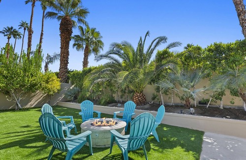 Araby House | Relaxing Palm Springs Retreat with Private Pool & Spa