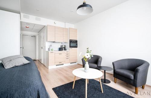 Tampere Apartment | Experience the "Wallesmanni" Double Studio with Scenic Views