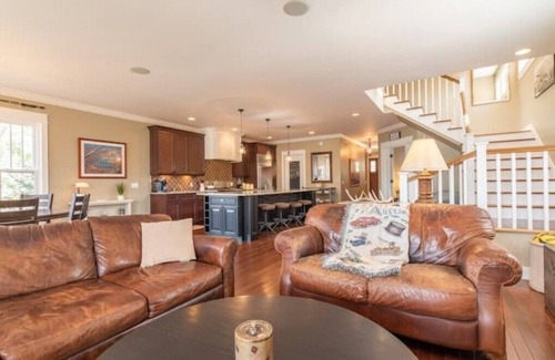 Petoskey House | Walloon Escapes: Lakefront Retreat with Game Room & Pets!