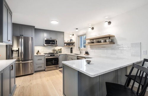 Petoskey House | Idyllic Walloon Lake Retreat with Pool & Spa Near Petoskey
