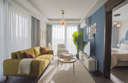 Basaksehir Apartment | Cozy 1 BR Apartment with Kitchen & Family Amenities