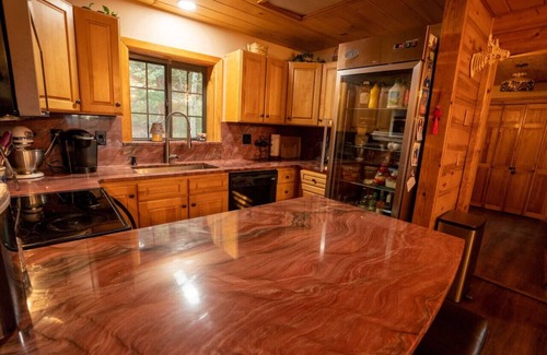 Crystal Lake Cabin | Blissful Woodland Retreat with Family Amenities & Pets Welcome