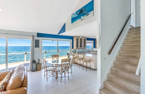 Greenport House | Prime Waterfront Beach House with Private Beach Access