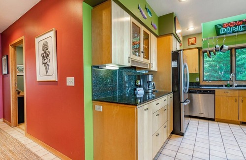 Bellingham House | Inviting Oceanfront Retreat with Hot Tub & Sauna at Lummi Bay