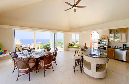 Little Trunk Bay Villa | Water's Edge Villa: Oceanfront Bliss with Two Pools