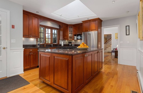 Chatham House | Scenic Water View Retreat: Walk to Beach & Pet Friendly