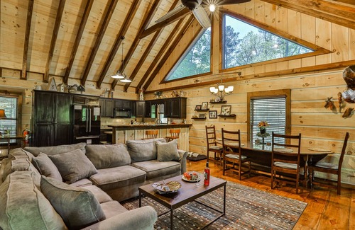 Ellijay Cabin | Experience Water, Wines in the Pines - Pet-Friendly Retreat
