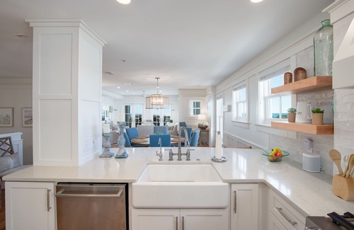 Seaside House | Beachfront Watercolor Retreat with Oceanview & Spa