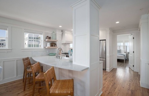 Seaside House | Beachfront Watercolor Retreat with Oceanview & Spa